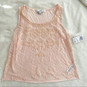 Forever 21 lace tank top NWT